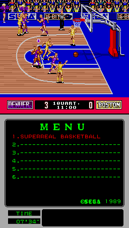 Super Real Basketball (Mega-Tech) Screenshot 1